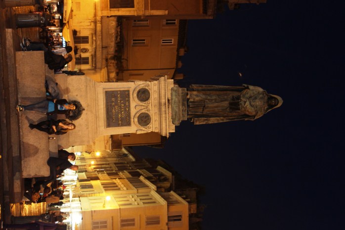 Campo di Fiori after dark