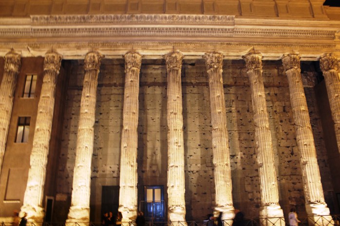 Tempio Adrian in Piazza di Pietra - built in 145 AD to honor King Hadrian