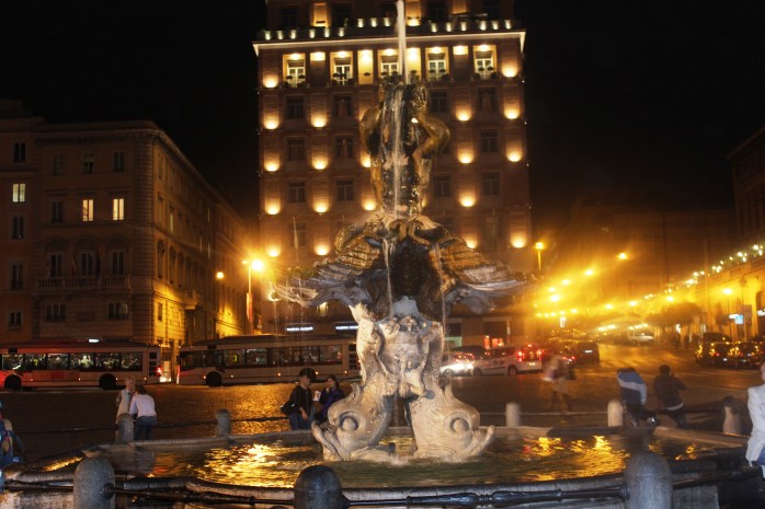 Fountain in Piazza Barberini