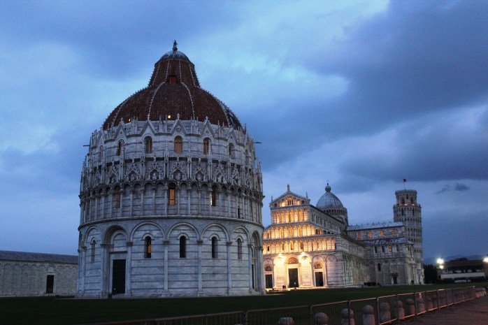Piazza del Duomo or Piazza dei Miracoli at night