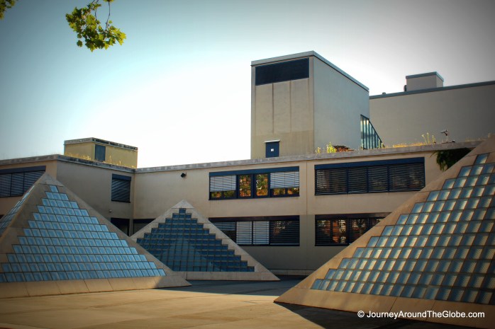 Basel Theater, an example of fine contemporary architecture of Basel, Switzerland