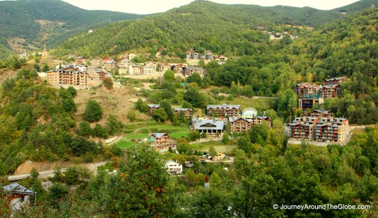 Principality of Andorra - a country on mountains