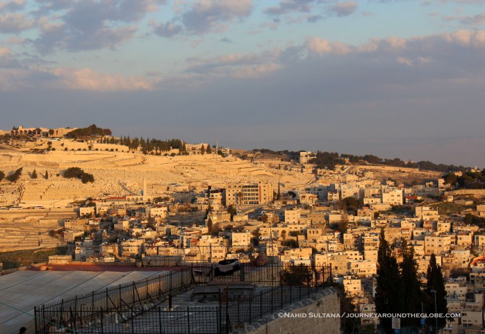 View of Jerusalem from Mt. Zion