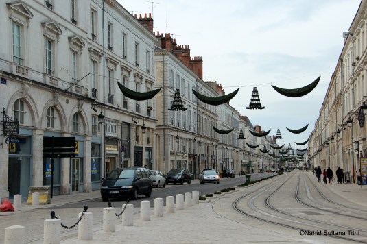 Orleans, France on a Sunday afternoon