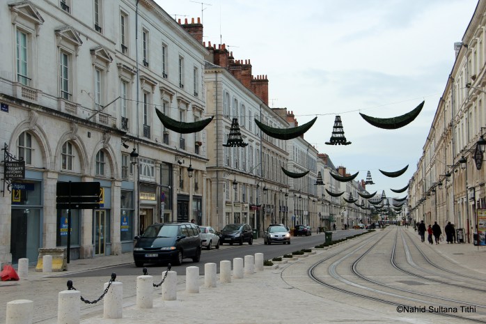 Orleans, France on a Sunday afternoon