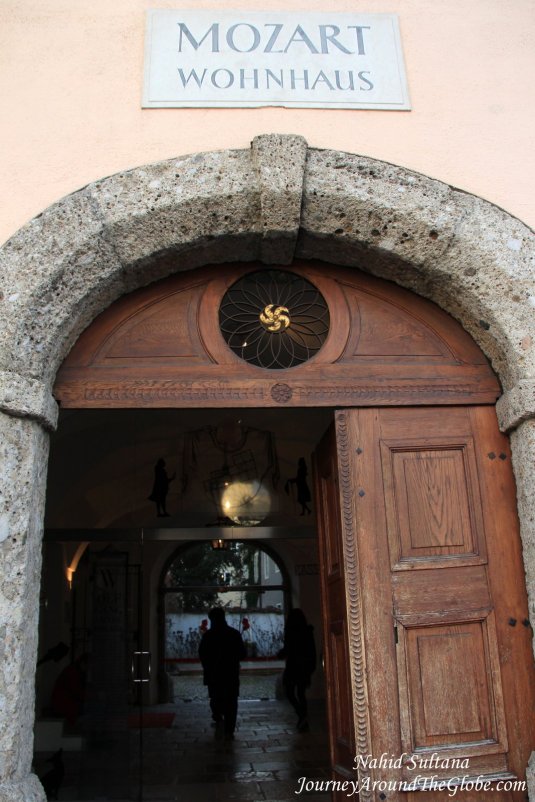 Mozart Residence, apartment where he spent few years of his life