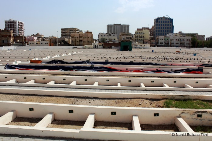 Inside the boundary where the tomb of Eve (Hawa AS) is located in Jeddah