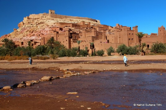 Ait Ben Haddou, a Berbere Kasbah near Ouarzazate in Morocco