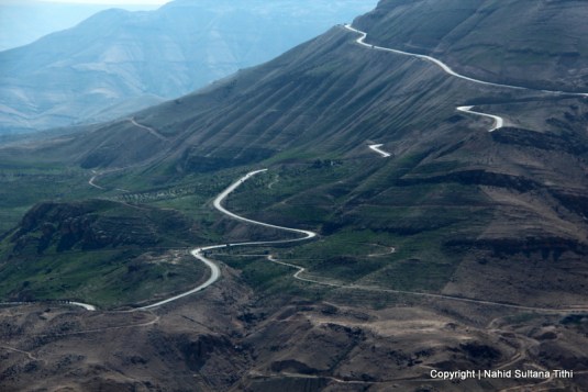 A small portion of King's Way in Jordan