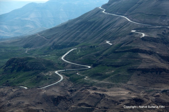 A small portion of King's Way in Jordan