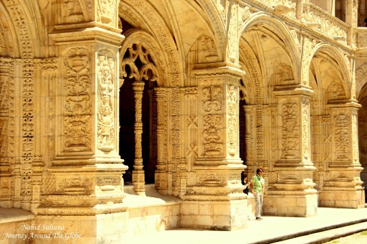 Jeronimos Monastery in Lisbon, Portugal