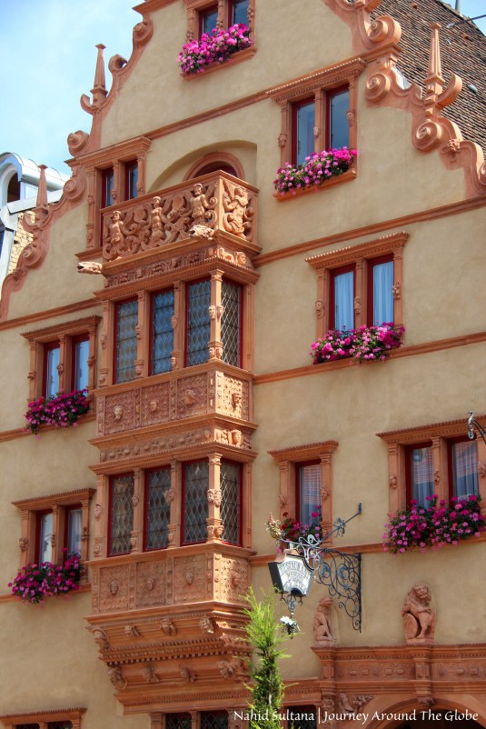 Maison des Tetes (House of Heads) in Colmar, France