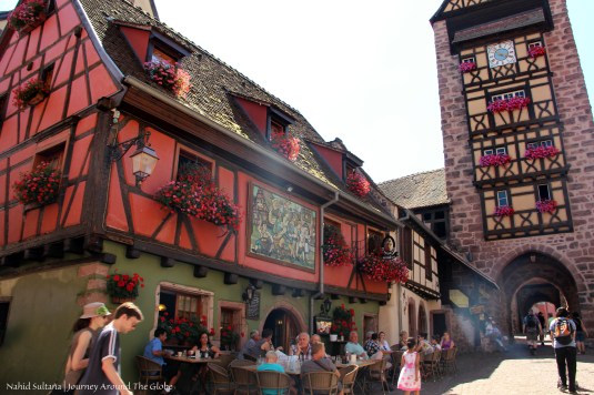 Dolder belfry watch tower in Riquewihr, France