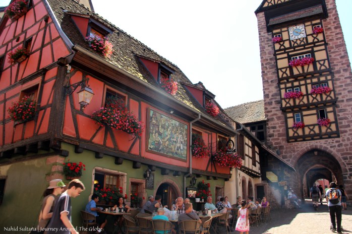 Dolder belfry watch tower in Riquewihr, France