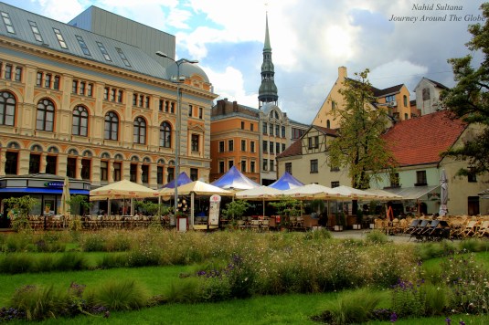 Livu Square in Riga old town