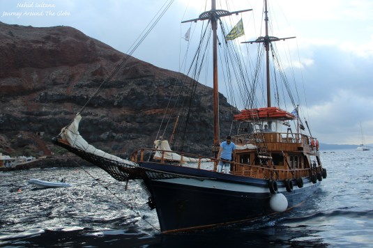 Our boat that took us to the other islands