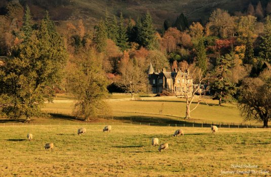 Breathtaking countryside of Scotland