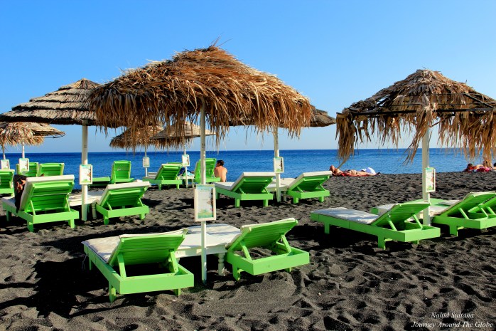 Perissa Beach, Santorini
