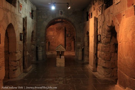 Inside Limassol Castle in Cyprus