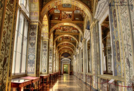Hermitage Museum in Winter Palace in St. Petersburg
