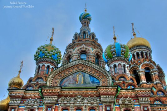 Church on Spilled Blood in St. Petersburg, Russia