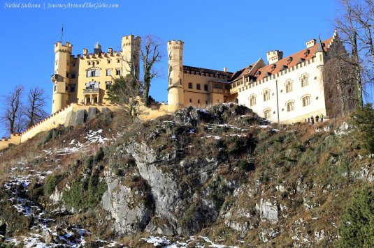 Hohenschwangau Castle, built by King Maximilian II of Bavaria in southern Germany