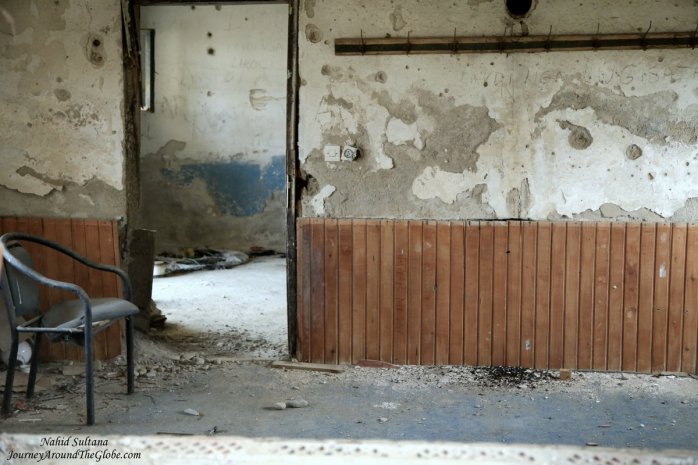 Jashari family house in Prekaz, Kosovo where 59 members died fighting against the Serbs in 1998