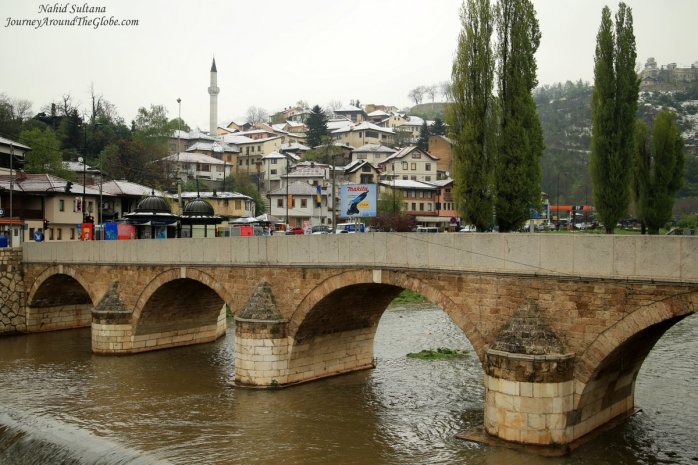 Sarajevo, the capital of Bosnia and Herzegovina