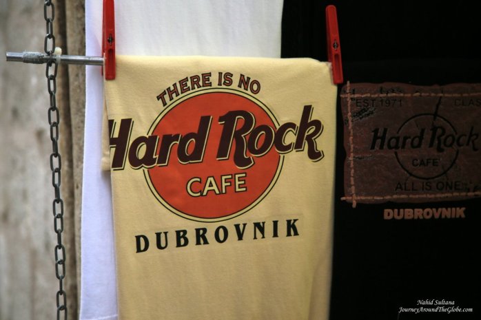 How about that for a souvenir from Dubrovnik, Croatia?