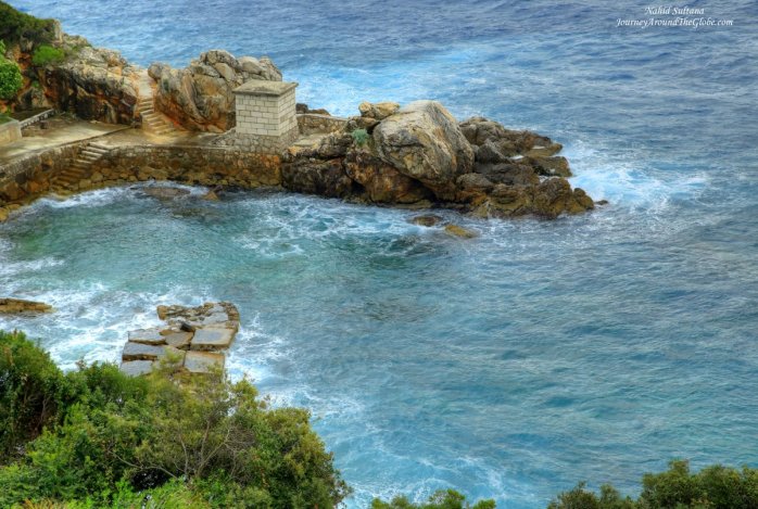 Some view from our balcony of Hotel Princess in Dubrovnik, Croatia