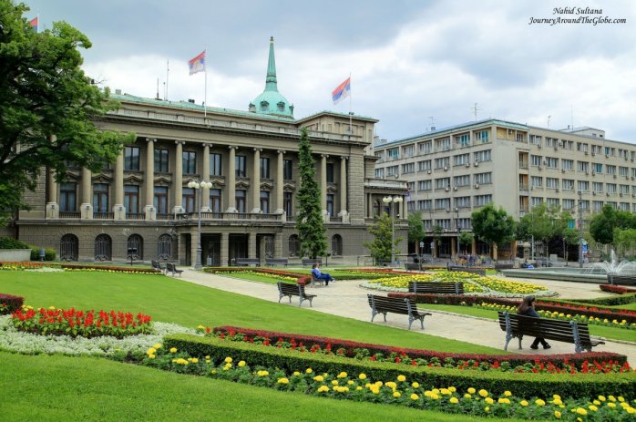 New Royal Palace - official seat of the President of Serbia