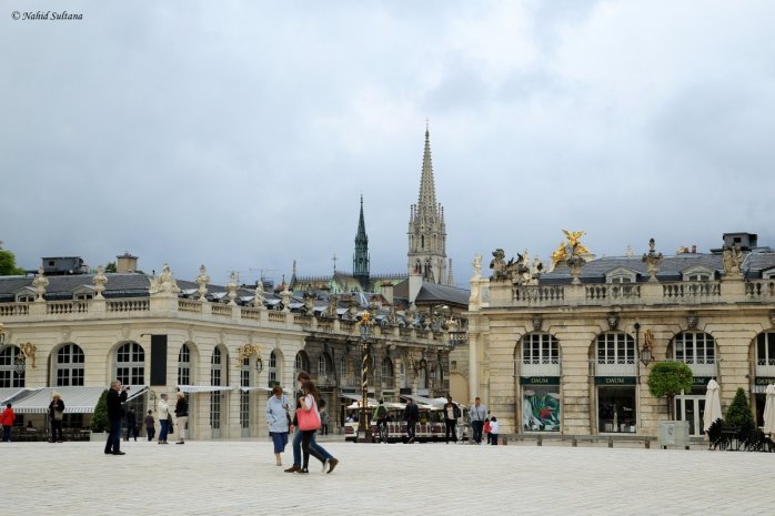 Old town of Nancy, France