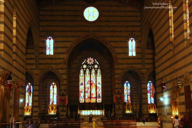 Basilica San Francesco in Siena, Italy