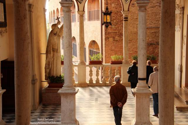 SANTUARIO di SANTA CATERINA in Siena, Italy