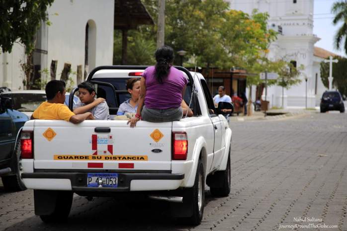 Cool summer ride in Suchitlan, El Salvador