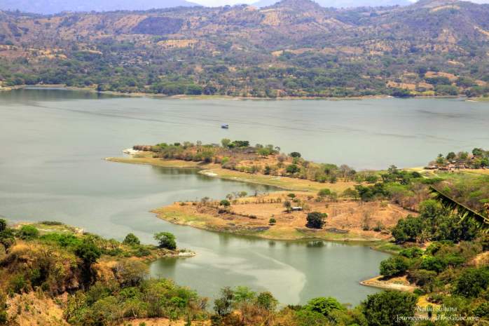 Lake Suchitlan in El Salvador