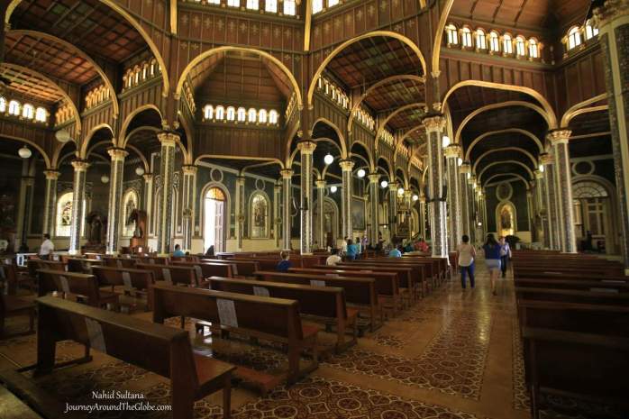 Our Lady of Angels Basilica in Cartago, Costa Rica