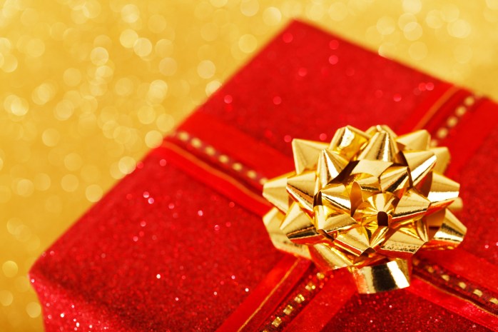 red-christmas-present