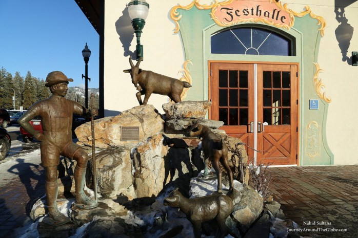 Artistic places of Leavenworth in Washington