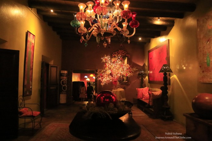 Inside Hotel California in Todos Santos, Mexico