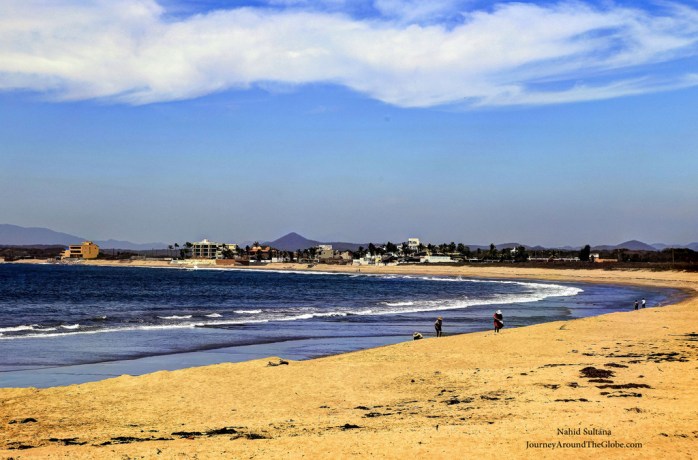 Stunning beach of Mazatlan in Mexico